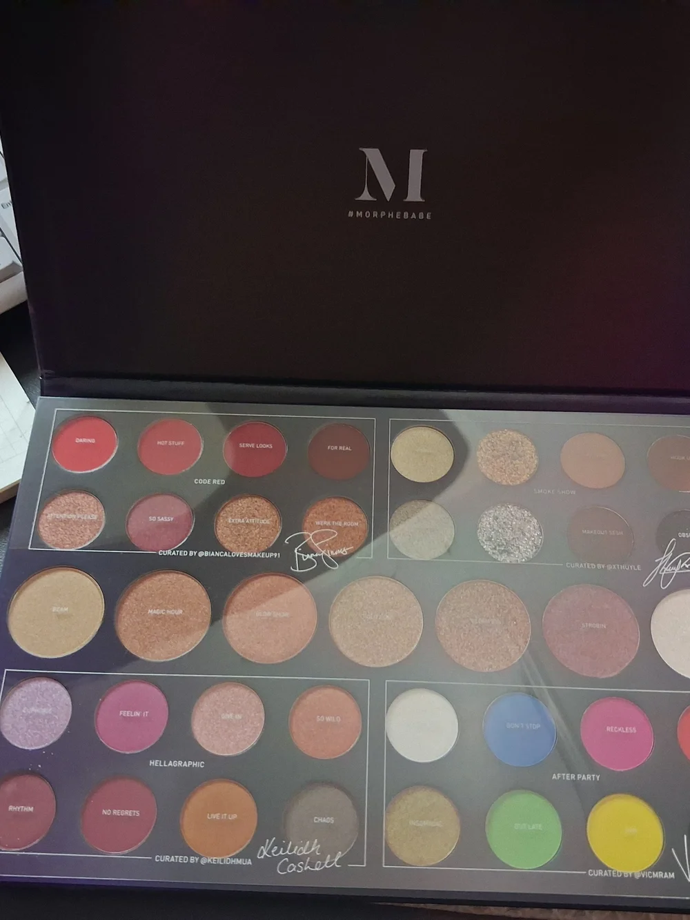 Morphe 39L HIT THE LIGHTS Artistry Eyeshadow Palette -